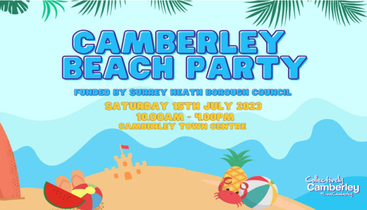 Camberley Beach Party – Camberley Town Centre