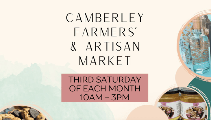 Camberley Farmers’ and Artisan Market – Camberley Town Centre
