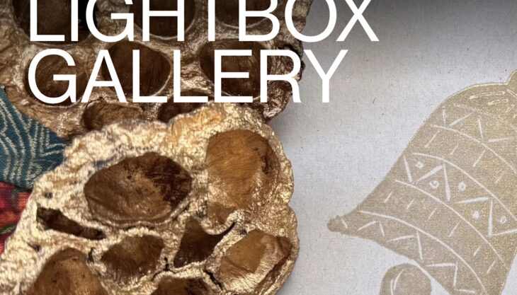 Linocut Festive Cards at The Lightbox, Woking