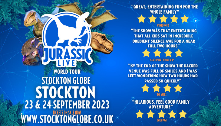 Jurassic Live at Stockton Globe