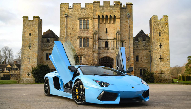 Supercars at Hever Castle