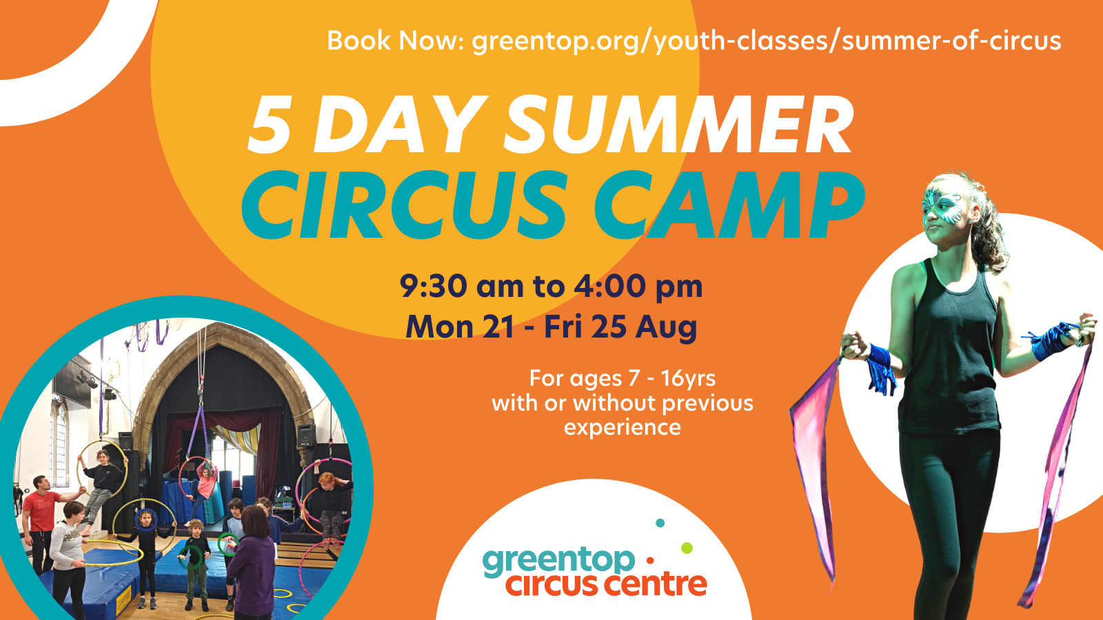 5 Day Summer Circus Camp