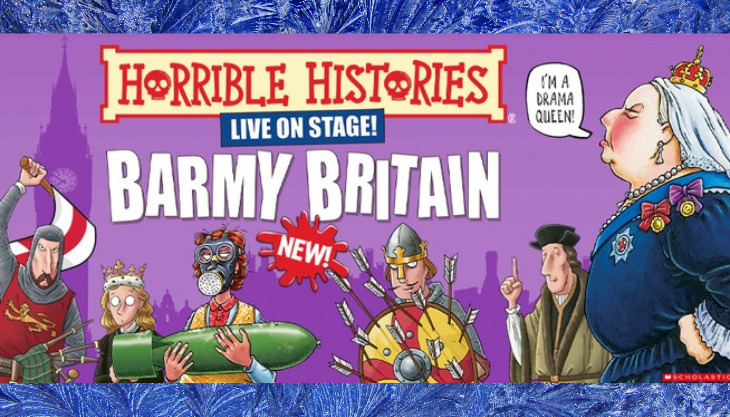 Horrible Histories: Barmy Britain are at Midlands ART Centre – Birmingham