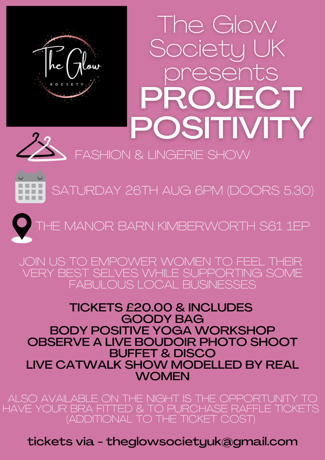 Project Positivity – a body positive fashion and lingerie show