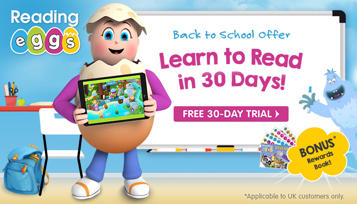 Get Back-to-School Ready in 30 Days for FREE! + Get a FREE Rewards Book