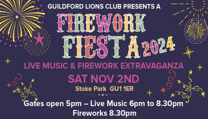 Guildford Firework Fiesta 2024