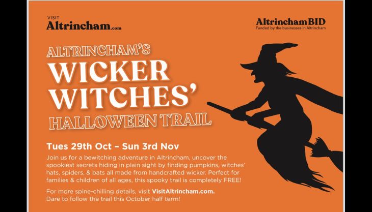 Altrincham’s Wicker Witches’ Halloween Trail