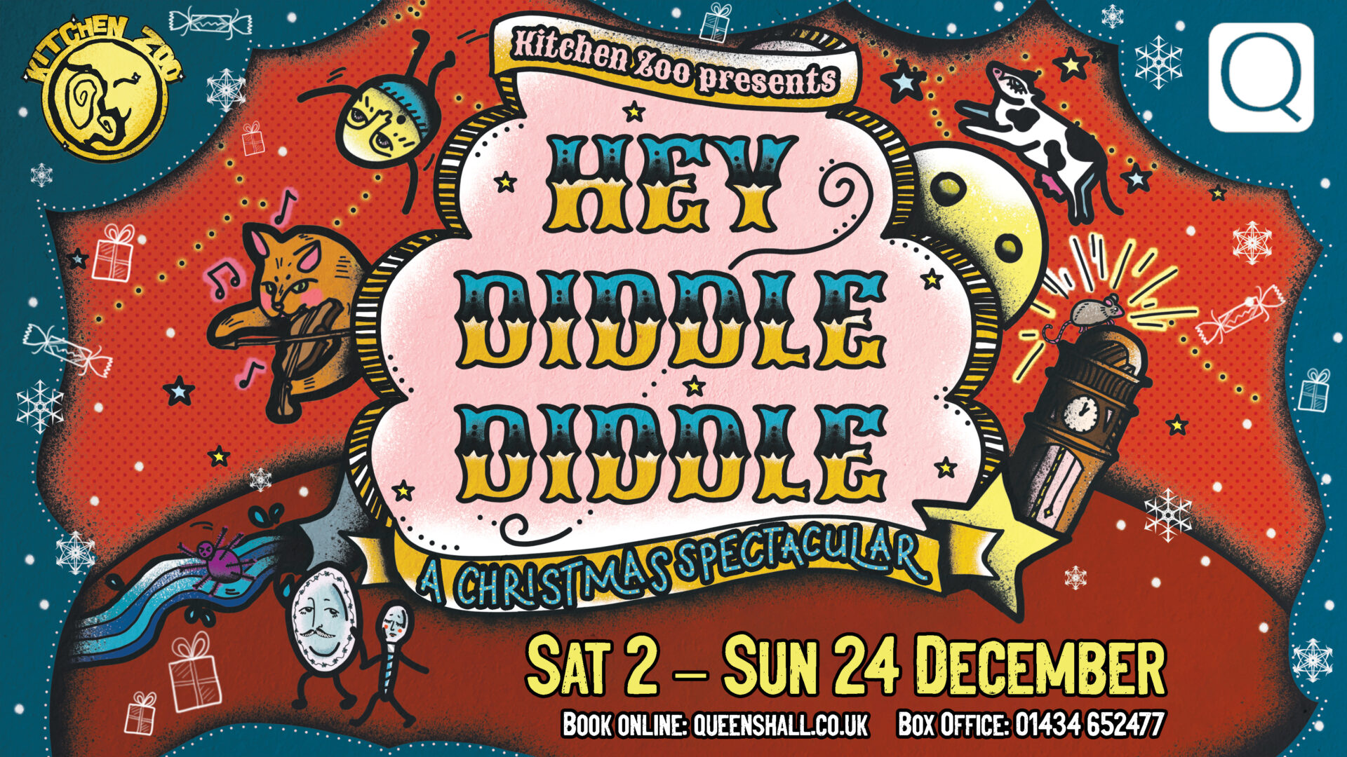 Hey Diddle Diddle, Queen’s Hall, Hexham