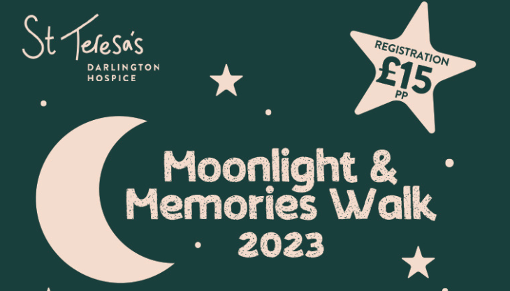 Darlington Hospice Moonlight and Memories Walk 2023