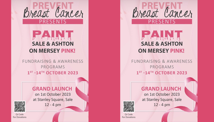 Paint Sale and Ashton on Mersey Pink – Launch event