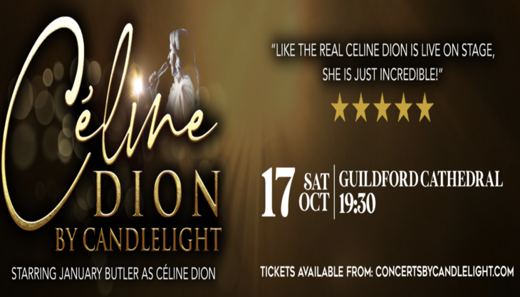 Céline Dion by Candlelight – Guildford Cathedral
