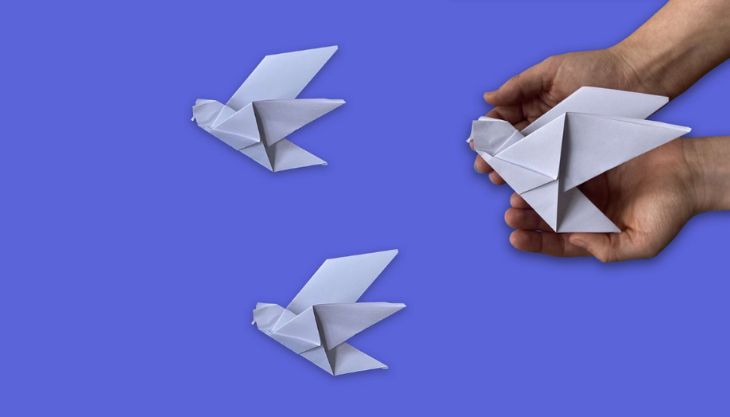 Origami Peace Doves, People’s History Museum
