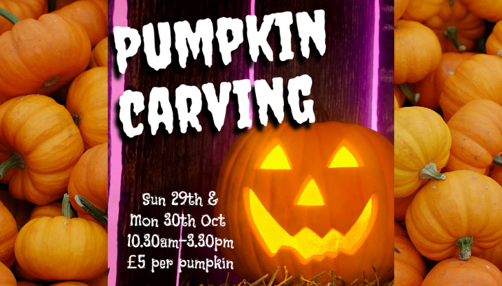 Spooky Pumpkin Fun at Botany Bay Garden Centre in Redditch