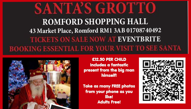 Santa’s Grotto – Romford’s Shopping Hall