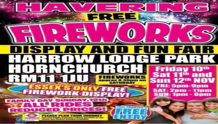 Havering FREE Fireworks