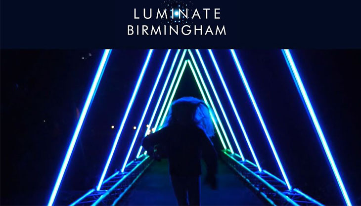 Luminate – Light Trail at the Birmingham Botanical Gardens