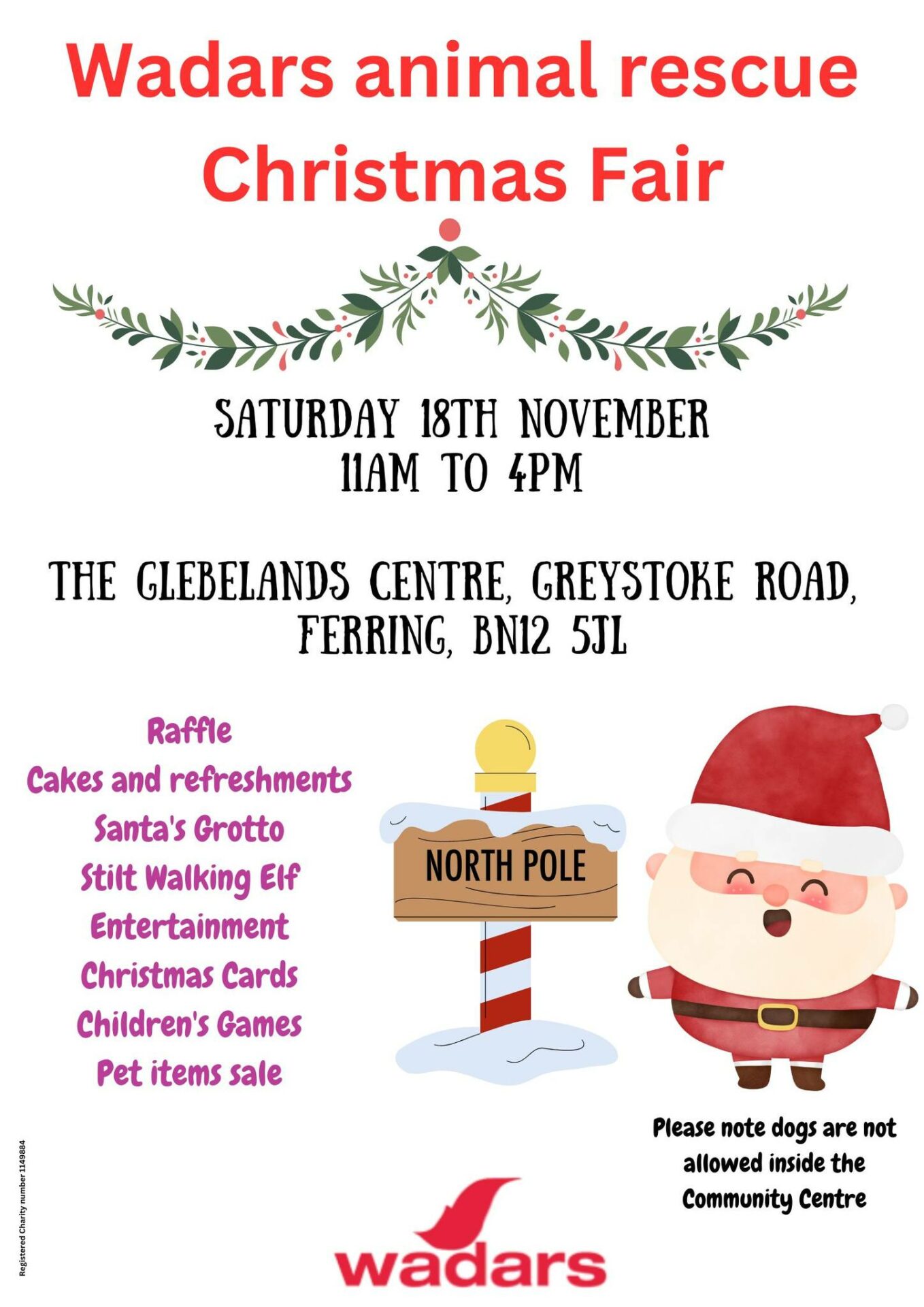 Wadars Animal Rescue Christmas Fair