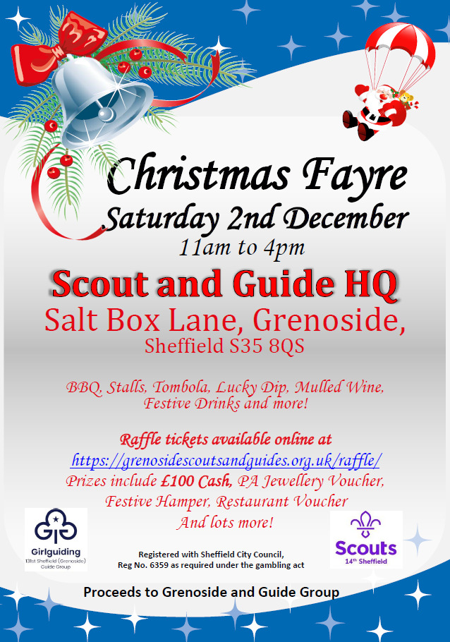 Grenoside Scout & Guide Group Christmas Fayre