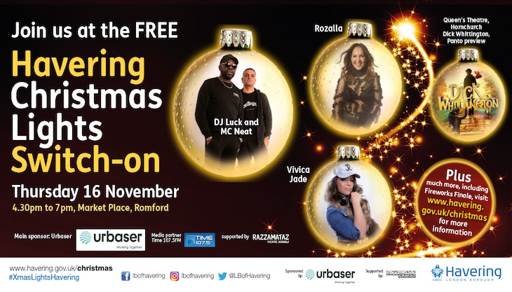 Havering Christmas Lights – Switch On