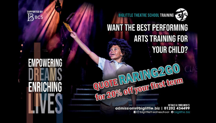 20% off your first term at BigLittle Theatre School
