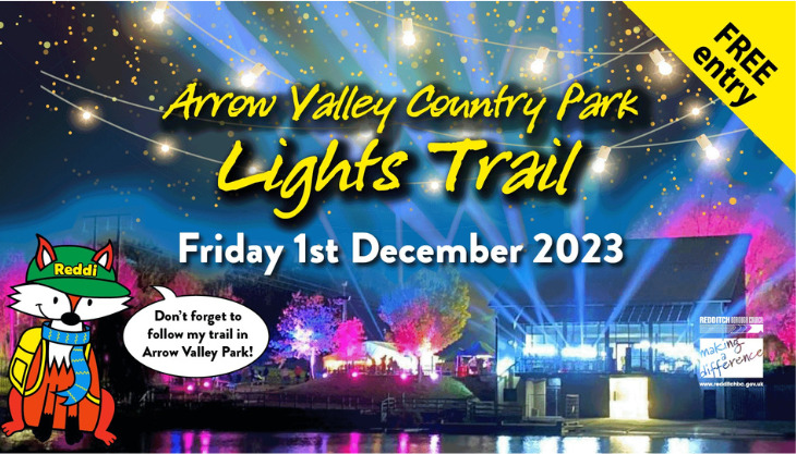Arrow Valley Country Park Light Trail