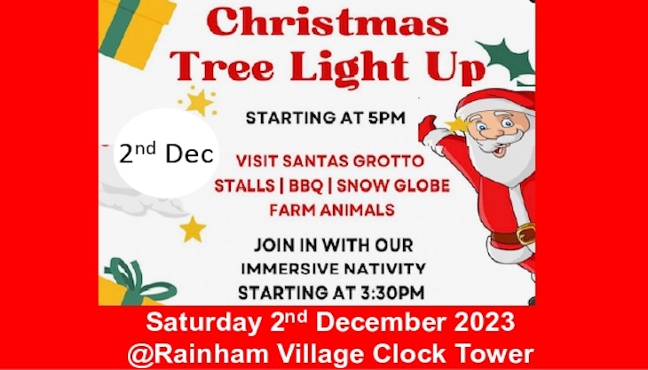 Rainham Christmas Tree Light Up | Raring2go!