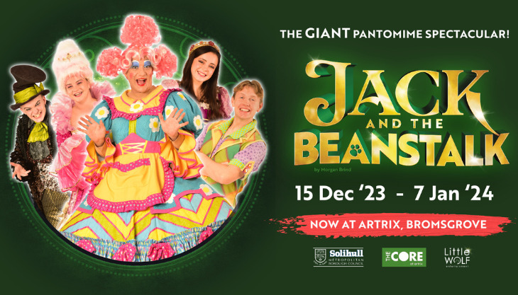 Jack and the Beanstalk comes to Bromsgrove at the Artrix