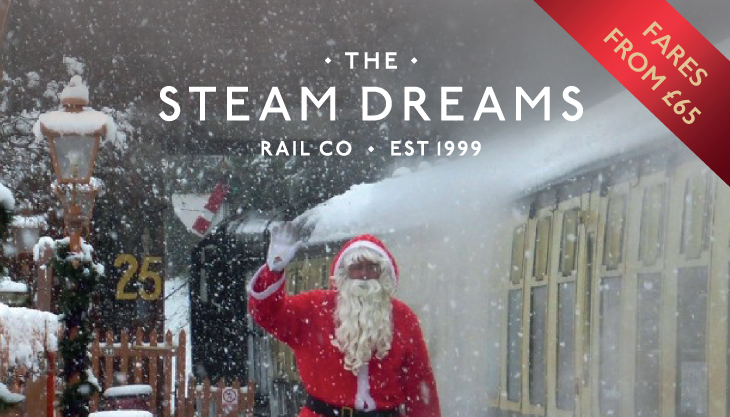 The Santa Steam Express with Steam Dreams Rail Company