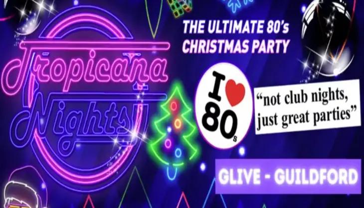 Tropicana Nights 80’s at G Live