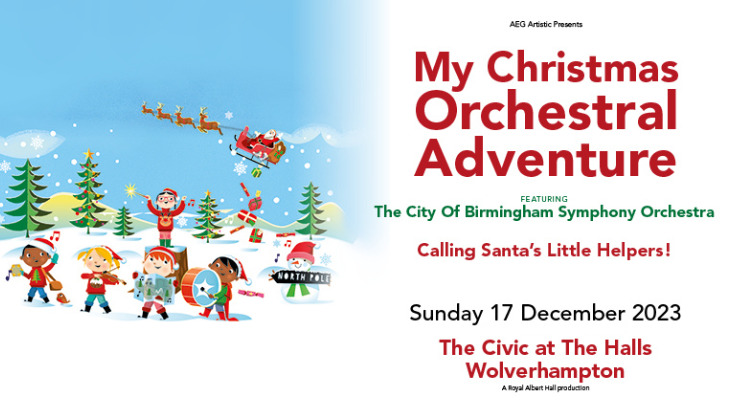 Win 4 tickets to My Christmas Orchestral Adventure in Wolverhampton