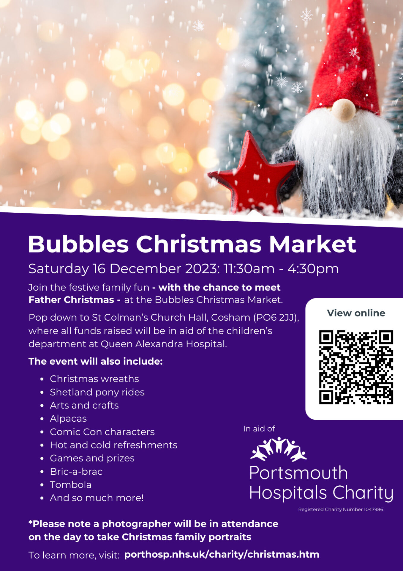Bubbles Christmas Marke