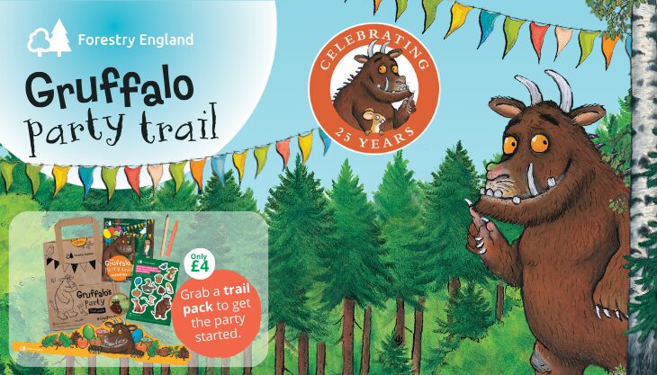 The Gruffalo Party Trail at Wyre Forest