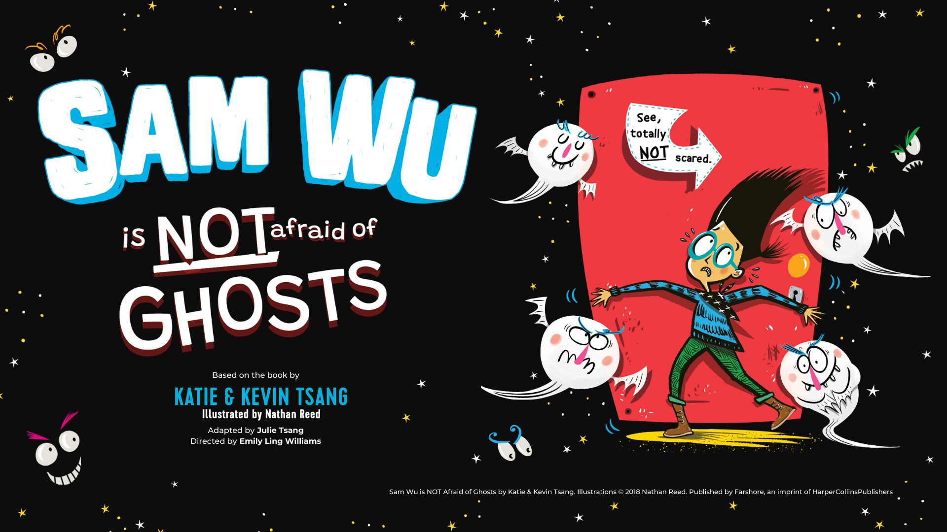 Sam Wu is NOT Afraid of Ghosts at Polka Theatre