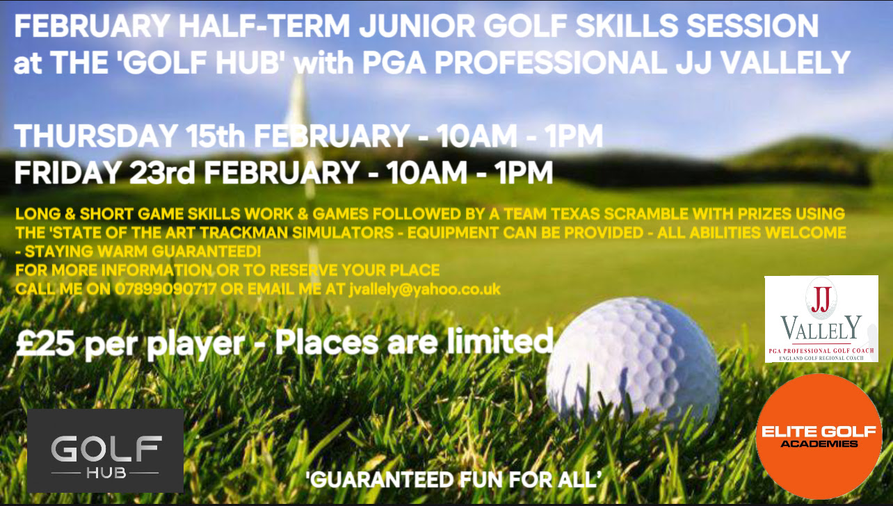 February Half Term Junior Golf Skills Sessions