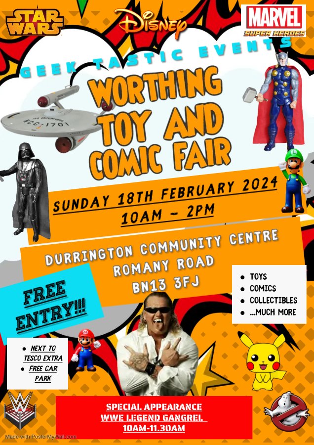 Worthing Toy and Comic Fair