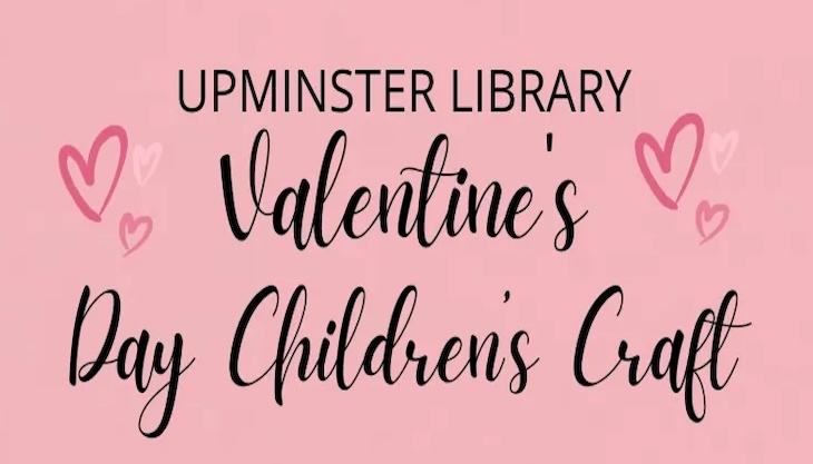 Valentine’s Craft for Children in Upminster