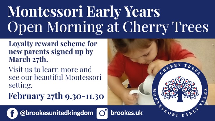 Open Morning at Cherry Trees Montessori