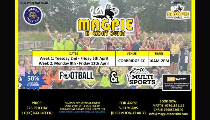 Magpie Sports April Holiday Clubs