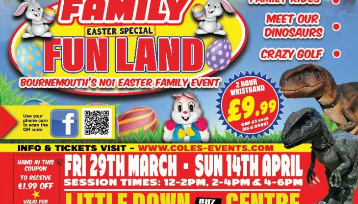 Easter Family Fun Land 2024 Bournemouth Fair Children's Fair Littledown Fair Littledown Centre