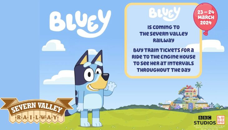 Bluey at Severn Valley Railway