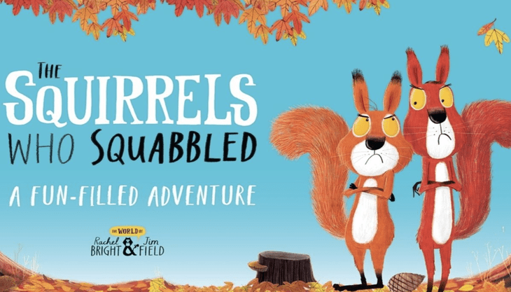 The Squirrels Who Squabbled at Winkworth Arboretum
