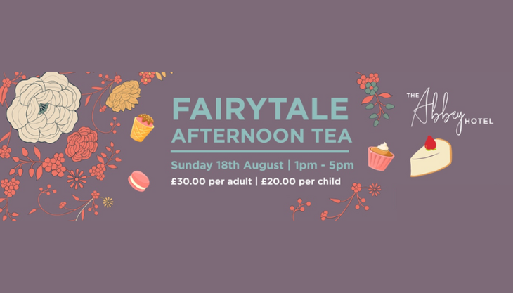 Fairytale Afternoon Tea at The Abbey Hotel