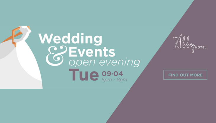 Wedding & Events Open Evening at The Abbey Hotel