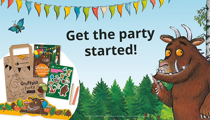 Gruffalo Party Trail at Dalby Forest