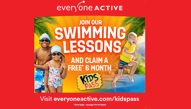 Everyone Active’s award-winning swimming lessons, sports school course