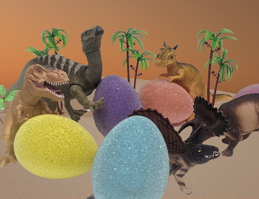 Easter Dino Egg Trail
