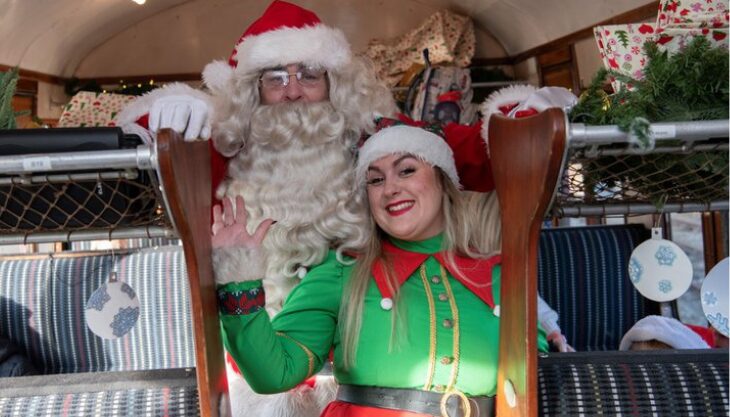 Elf Express 2025: Stephenson Steam Railway, North Shields