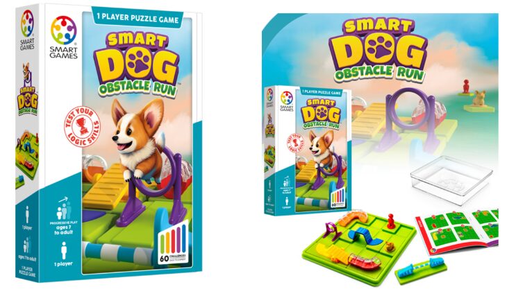 Win The Smart Dog Obstacle Run By Smart Games!
