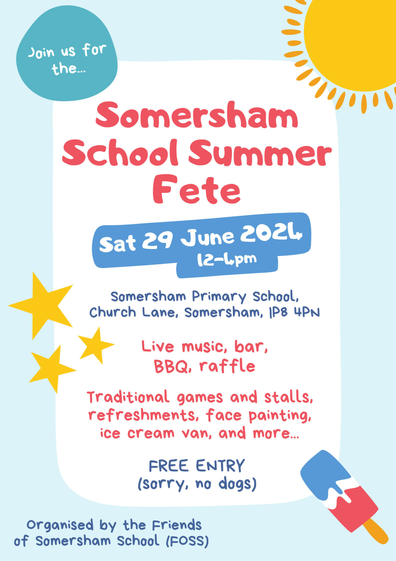 Somersham Primary School Summer Fete