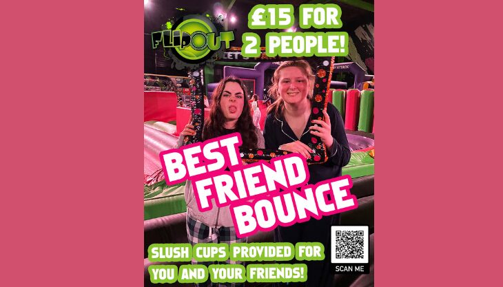 Best Friend Bounce offer at FlipOut